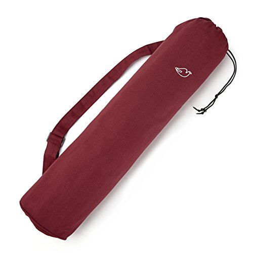 Blue Dove Yoga Kerala Bolsa de Yoga de algodón orgánico, Mujer, Granate, 68 x 25 cm Blue Dove Yoga Kerala Bolsa de Yoga de algodón orgánico, Mujer, Granate, 68 x 25 cm