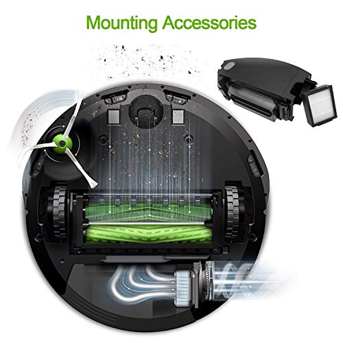 Blue Power Piezas de Repuesto filtrar los para cepillos iRobot Roomba i7 i7 + / i7 Plus E5 E6 Serie E7, Kits de reemplazo de Accesorios Roomba i & e Series Blue Power Piezas de Repuesto filtrar los para cepillos iRobot Roomba i7 i7 + / i7 Plus E5 E6 Serie E7, Kits de reemplazo de Accesorios Roomba i & e Series