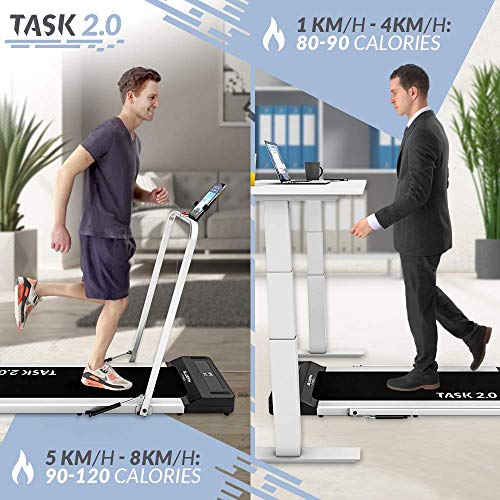 Bluefin Fitness Cinta de Correr Eléctrica Task 2.0 2 en 1 8 km/h | Tecnología Protección Articulaciones | App para Smartphone Bluefin Fitness Cinta de Correr Eléctrica Task 2.0 2 en 1 8 km/h | Tecnología Protección Articulaciones | App para Smartphone