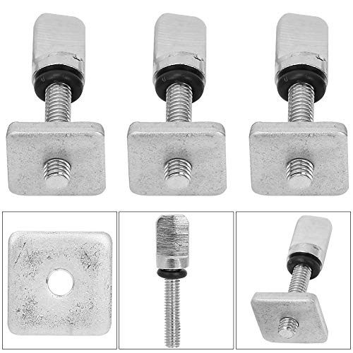 Bnineteenteam Aletas de Surf Longboard Cola de Tabla de Surf Tornillo de Acero Inoxidable （M5: Tornillos Phillips M4: Tornillos de apriete Manual） (M4*19MM)