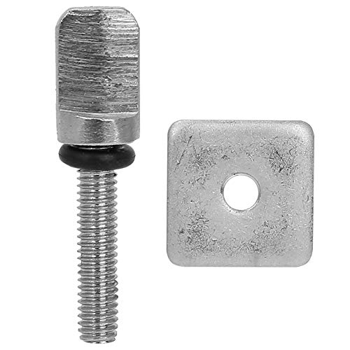 Bnineteenteam Aletas de Surf Longboard Cola de Tabla de Surf Tornillo de Acero Inoxidable （M5: Tornillos Phillips M4: Tornillos de apriete Manual） (M4*19MM)