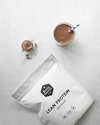 BODY GENIUS Pack Lean Protein (Dulce Cacao) + Barritas Proteicas (Chocolate). Ideal post-entreno. Con Proteína Aislada de Suero de Leche CFM Profesional. BODY GENIUS Pack Lean Protein (Dulce Cacao) + Barritas Proteicas (Chocolate). Ideal post-entreno. Con Proteína Aislada de Suero de Leche CFM Profesional.