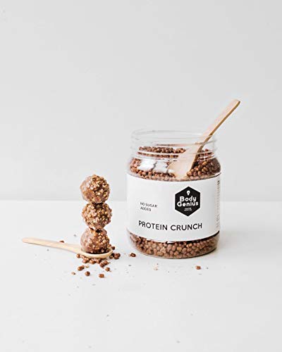 BODY GENIUS Protein Crunch (Chocoavellana). 500g. Cereales Proteicos. Bolitas de Proteína Recubiertas de Chocolate Sin Azúcar. Bajo en Hidratos. Snack Fitness. Hecho en España. BODY GENIUS Protein Crunch (Chocoavellana). 500g. Cereales Proteicos. Bolitas de Proteína Recubiertas de Chocolate Sin Azúcar. Bajo en Hidratos. Snack Fitness. Hecho en España.