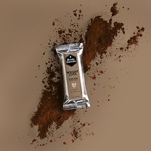 BODY GENIUS Weight Loss (Cocoa). 40gx13 barritas. Altas en Proteína, Bajas en Hidratos y Sin Azúcar Añadido. Ideal para Deportistas. Hecho en España. BODY GENIUS Weight Loss (Cocoa). 40gx13 barritas. Altas en Proteína, Bajas en Hidratos y Sin Azúcar Añadido. Ideal para Deportistas. Hecho en España.