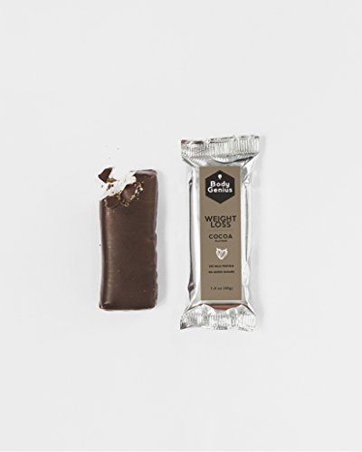 BODY GENIUS Weight Loss (Cocoa). 40gx13 barritas. Altas en Proteína, Bajas en Hidratos y Sin Azúcar Añadido. Ideal para Deportistas. Hecho en España. BODY GENIUS Weight Loss (Cocoa). 40gx13 barritas. Altas en Proteína, Bajas en Hidratos y Sin Azúcar Añadido. Ideal para Deportistas. Hecho en España.