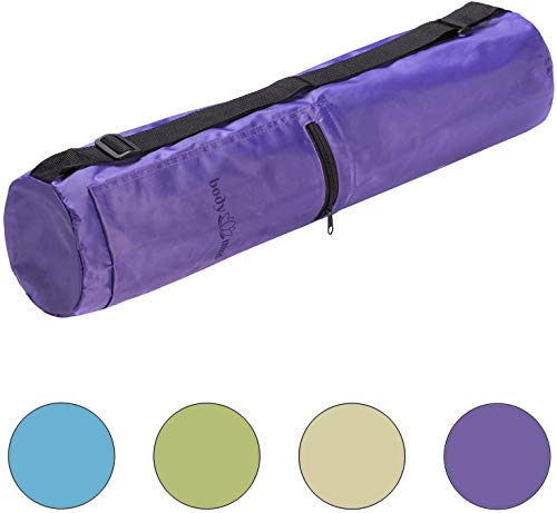 Body & Mind - Bolsa de yoga prémium para esterillas de yoga de hasta 190 x 65 cm, en 4 colores