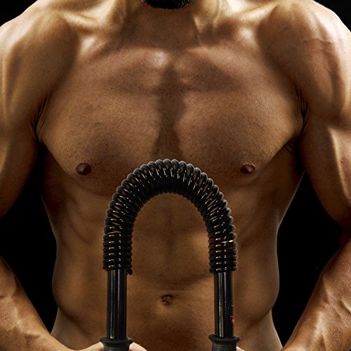 Body & Mind Mancuerna Profesional de flexión de Resorte King para Entrenamiento de Fuerza Entrenador de Brazos para Entrenamiento de Fitness; Mancuerna de Resorte Flexible; 50kg Body & Mind Mancuerna Profesional de flexión de Resorte King para Entrenamiento de Fuerza Entrenador de Brazos para Entrenamiento de Fitness; Mancuerna de Resorte Flexible; 50kg