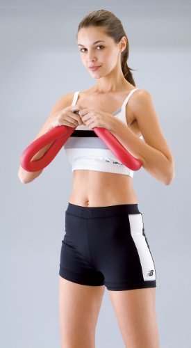 Body Sculpture BA105 - Cinturón de tonificación para Fitness, Color Rojo Body Sculpture BA105 - Cinturón de tonificación para Fitness, Color Rojo