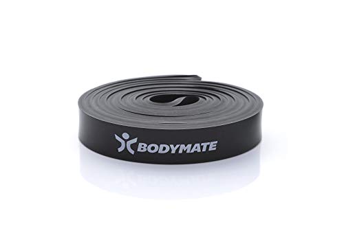 BODYMATE Banda de Fitness de 208 cm, Banda elástica de Resistencia de látex Natural para Entrenamiento de Fuerza, Resistencia, coordinación, flexibilidad y más, para Principiantes y Profesionales BODYMATE Banda de Fitness de 208 cm, Banda elástica de Resistencia de látex Natural para Entrenamiento de Fuerza, Resistencia, coordinación, flexibilidad y más, para Principiantes y Profesionales