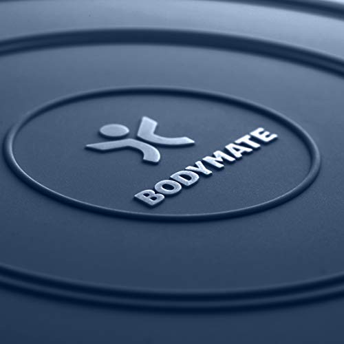 BODYMATE Cojín de Equilibrio Comfort con bombín, diámetro 33 cm | Cojín propioceptivo, cojín inestable, cojín de Asiento | Entrenamiento de Tronco, Espalda, Fitness, rehabilitación, coordinación BODYMATE Cojín de Equilibrio Comfort con bombín, diámetro 33 cm | Cojín propioceptivo, cojín inestable, cojín de Asiento | Entrenamiento de Tronco, Espalda, Fitness, rehabilitación, coordinación