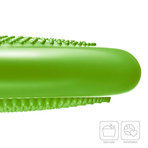 BODYMATE Cojín de Equilibrio con bombín, diámetro 34 cm | Cojín propioceptivo, cojín inestable, cojín Hinchable | Entrenamiento de Tronco, Espalda, Fitness, rehabilitación, coordinación BODYMATE Cojín de Equilibrio con bombín, diámetro 34 cm | Cojín propioceptivo, cojín inestable, cojín Hinchable | Entrenamiento de Tronco, Espalda, Fitness, rehabilitación, coordinación