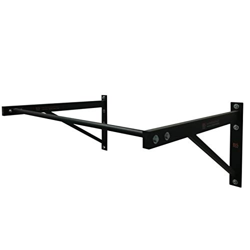 BodyStrongFitness Barra para dominadas pullup y muscleup-bíceps - 100 x 90 cm - Fabricado en Italia