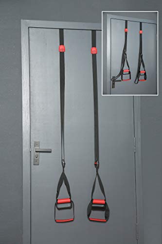 bodyweight Entrenamiento en Suspensión, Correas del Kit de Entrenamiento de Resistencia física para Puerta, Barra de tracción, Push up Bar para Ejercicios completos del Cuerpo V2 bodyweight Entrenamiento en Suspensión, Correas del Kit de Entrenamiento de Resistencia física para Puerta, Barra de tracción, Push up Bar para Ejercicios completos del Cuerpo V2