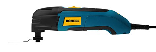 Bohell MF300 - Multiherramienta 300 W, rasca, lija y corta, velocidad regulable 15.000 - 22.000 rpm, ángulo de oscilación 2.8º