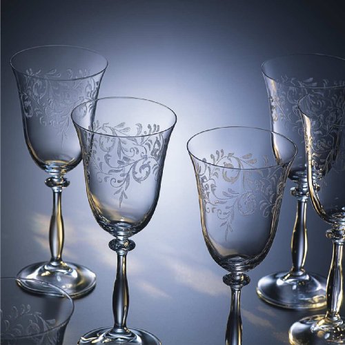 Bohemia Cristal 093/006/012 Romance - Copa de Vino (6 Unidades, 350 ml)