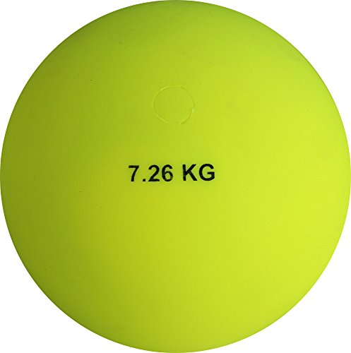Boje Sport Peso de Lanzamiento de Gimnasio con Revestimiento de plástico 7,26 kg Boje Sport Peso de Lanzamiento de Gimnasio con Revestimiento de plástico 7,26 kg