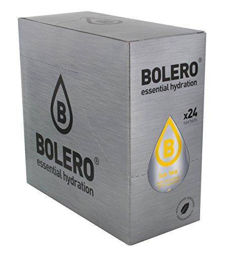 Bolero Bebida Instantánea sin Azúcar, Sabor Té Limón - Paquete de 24 x 8 gr - Total: 192 gr