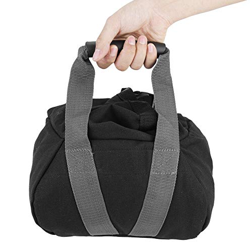 Bolsa de arena de entrenamiento de levantamiento de pesas ajustable: pesas con pesas rusas, bolsas de arena para entrenamiento de trabajo pesado para entrenamiento, fitness, entrenamiento cruzado y ej