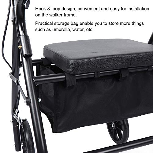 Bolsa de cesta para silla de ruedas Bolsas de almacenamiento de repuesto debajo del asiento para andadores andadores Bolsa de cesta para silla de ruedas Bolsas de almacenamiento de repuesto debajo del asiento para andadores andadores