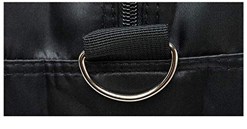 Bolsa de deporte con compartimento para zapatos para niñas, de ballet, danza y gimnasio, color negro Bolsa de deporte con compartimento para zapatos para niñas, de ballet, danza y gimnasio, color negro