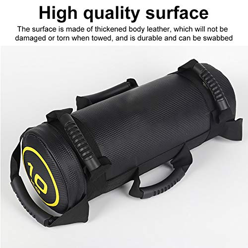 Bolsa de Entrenamiento con Peso para Trabajo Pesado para Entrenamiento 6 Asas ErgonóMicas Que se Pueden Fregar Bolsas de Arena Pesadas Ajustables,Black,5KG Bolsa de Entrenamiento con Peso para Trabajo Pesado para Entrenamiento 6 Asas ErgonóMicas Que se Pueden Fregar Bolsas de Arena Pesadas Ajustables,Black,5KG