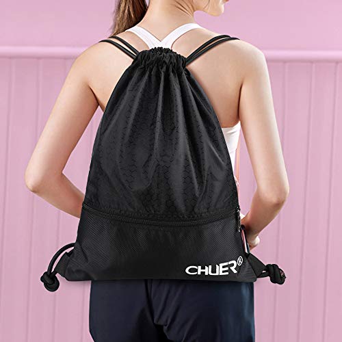 Bolsa de Gimnasia, Bolsa de Deporte Impermeable, Bolsas de Cuerdas para Playa, Lona con Cordón Bolso Viajar, Mochila Saco, Gymsack, Daypack Deportes, Portátil Mochila