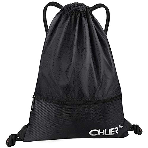 Bolsa de Gimnasia, Bolsa de Deporte Impermeable, Bolsas de Cuerdas para Playa, Lona con Cordón Bolso Viajar, Mochila Saco, Gymsack, Daypack Deportes, Portátil Mochila