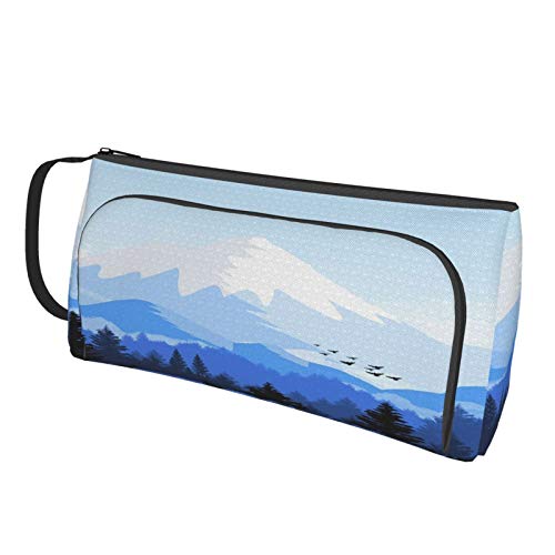 Bolsa de lápices de Tigre, gran capacidad, estuche de lona premium, bolsa de papelería con cremallera, soporte para bolígrafos, para niñas, adolescentes, adultos, estudiantes, escuela, oficina Bolsa de lápices de Tigre, gran capacidad, estuche de lona premium, bolsa de papelería con cremallera, soporte para bolígrafos, para niñas, adolescentes, adultos, estudiantes, escuela, oficina