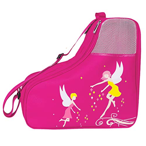 Bolsa de Patines de Hielo para niñas, Bolsa de Patines en línea, Bolsa de Botas de esquí, para Mujer, Patines de Patinaje sobre Hielo, múltiples Bolsillos para Patines de Hielo, niños y Adultos