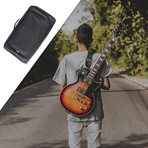 Bolsa de pedalera de efecto portátil para guitarra eléctrica caja de pedal funda de almacenamiento mochila