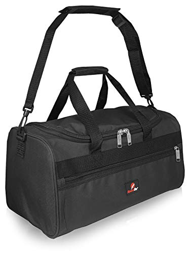 Bolsa de Viaje Pequeña - 2º Artículo de Equipaje de Mano en Ryanair - Bolsas de Viaje Fabricada con el Tamaño Exacto de 40 x 25 x 20 cm - Bolso de Cabina - Super Ligero 0,4 kg RL59K (Negro) Bolsa de Viaje Pequeña - 2º Artículo de Equipaje de Mano en Ryanair - Bolsas de Viaje Fabricada con el Tamaño Exacto de 40 x 25 x 20 cm - Bolso de Cabina - Super Ligero 0,4 kg RL59K (Negro)