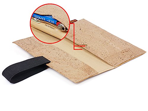 Bolsa para Tabaco Hecha de Corcho/Piel de Corcho Vegana - Funda, Estuche para Tabaco de Liar con Compartimento Adicional para mechero, filtros y Papeles by SIMARU (Beige) Bolsa para Tabaco Hecha de Corcho/Piel de Corcho Vegana - Funda, Estuche para Tabaco de Liar con Compartimento Adicional para mechero, filtros y Papeles by SIMARU (Beige)