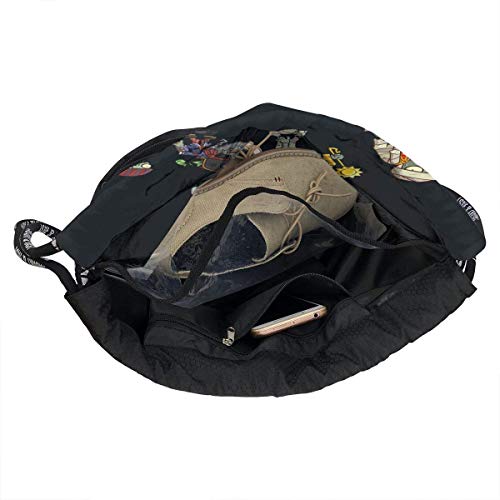 Bolsas de gimnasia, Bundle Backpacks Gym Drawstring Bags - Casual Women Men School Bag Training Daypack Yoga Pouch, Plants Vs Zombies Bolsas de gimnasia, Bundle Backpacks Gym Drawstring Bags - Casual Women Men School Bag Training Daypack Yoga Pouch, Plants Vs Zombies