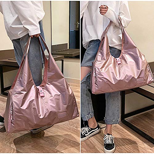 Bolsas de Gimnasio Mujeres, Zip Bolsa de colchoneta de yoga Grande, Bolsa de asa de yoga con correa, con Compartimento para Zapatos y Bolsillo Húmedo Bolsa de Viaje para Natacion Bailando Rosa Bolsas de Gimnasio Mujeres, Zip Bolsa de colchoneta de yoga Grande, Bolsa de asa de yoga con correa, con Compartimento para Zapatos y Bolsillo Húmedo Bolsa de Viaje para Natacion Bailando Rosa