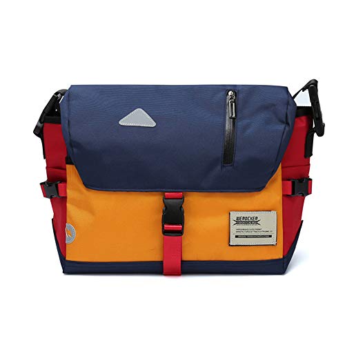 Bolso de hombroBolsas de Mensajero Crossbody para Hombres Oxford Impermeable Liberation Bag Sling Shoulder Travel Bag Alforja Grande para Bicicleta de montaña