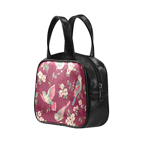 Bolso de mano suave Isabelle Floral Toile A Floral Toile Wal Moda Bolsos de mujer Casual Bolso de mujer Pu Cuero Top Handle Satchel Bolso de mujer Moda