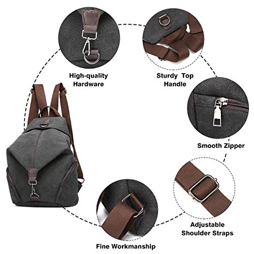 Bolso Mochila Mujer Casual Pequeña Mochilas Mujer Antirrobo, JOSEKO Señoras Bolsa de Viaje Bolsa de Escuela Bolsa Vintage Bolsa de Gran Capacidad Informal para Viajes Senderismo Regalo Mujer Bolso Mochila Mujer Casual Pequeña Mochilas Mujer Antirrobo, JOSEKO Señoras Bolsa de Viaje Bolsa de Escuela Bolsa Vintage Bolsa de Gran Capacidad Informal para Viajes Senderismo Regalo Mujer