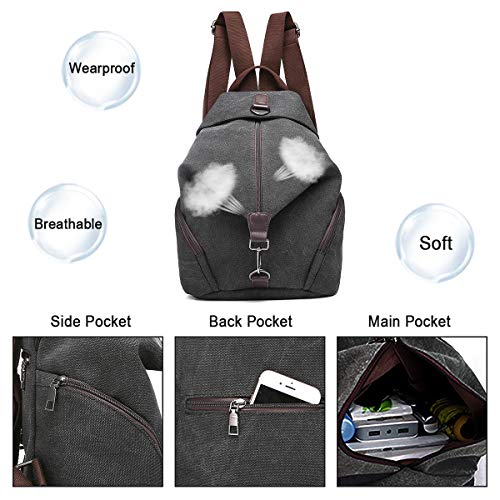 Bolso Mochila Mujer Casual Pequeña Mochilas Mujer Antirrobo, JOSEKO Señoras Bolsa de Viaje Bolsa de Escuela Bolsa Vintage Bolsa de Gran Capacidad Informal para Viajes Senderismo Regalo Mujer Bolso Mochila Mujer Casual Pequeña Mochilas Mujer Antirrobo, JOSEKO Señoras Bolsa de Viaje Bolsa de Escuela Bolsa Vintage Bolsa de Gran Capacidad Informal para Viajes Senderismo Regalo Mujer