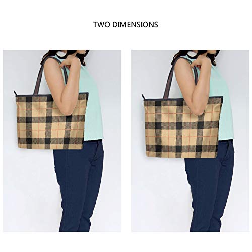 Bolsos de mano con correa de peso ligero para mujeres, niñas, señoras, estudiantes, bolsos de hombro, bolso de compras, bolso de mano, patrón de color vainilla sin costuras Bolsos de mano con correa de peso ligero para mujeres, niñas, señoras, estudiantes, bolsos de hombro, bolso de compras, bolso de mano, patrón de color vainilla sin costuras