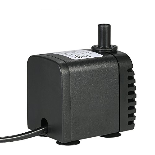 Bomba de Agua Sumergible,Decdeal 600L/H 8W Water Strider - con 2 Boquillas AC220-240V para Acuario Fuentes Estanque Sistemas Hidropónicos Bomba de Agua Sumergible,Decdeal 600L/H 8W Water Strider - con 2 Boquillas AC220-240V para Acuario Fuentes Estanque Sistemas Hidropónicos