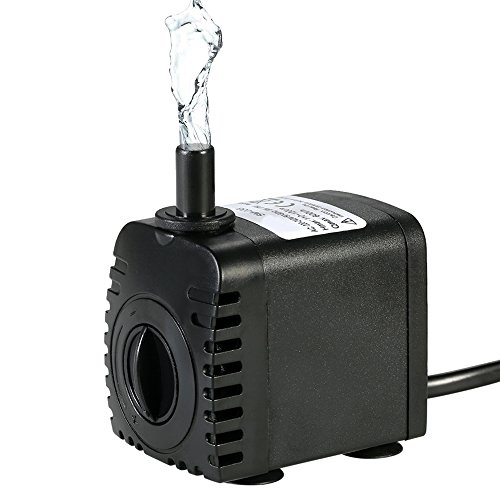 Bomba de Agua Sumergible,Decdeal 600L/H 8W Water Strider - con 2 Boquillas AC220-240V para Acuario Fuentes Estanque Sistemas Hidropónicos Bomba de Agua Sumergible,Decdeal 600L/H 8W Water Strider - con 2 Boquillas AC220-240V para Acuario Fuentes Estanque Sistemas Hidropónicos