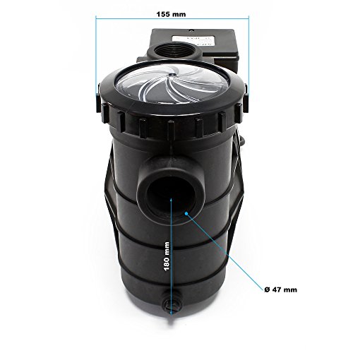 Bomba de piscina 14500l/h 750W Bomba de recirculación Bomba de filtro Bomba de piscina 14500l/h 750W Bomba de recirculación Bomba de filtro