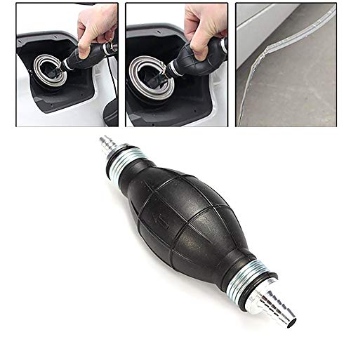 Bomba transferencia manual de 6 mm (2 unidades) pequeño caudal portátil, bomba mano universal para gasolina, agua, aceite, líquidos, bomba combustible para coche, jardín, barco, cortacésped Bomba transferencia manual de 6 mm (2 unidades) pequeño caudal portátil, bomba mano universal para gasolina, agua, aceite, líquidos, bomba combustible para coche, jardín, barco, cortacésped