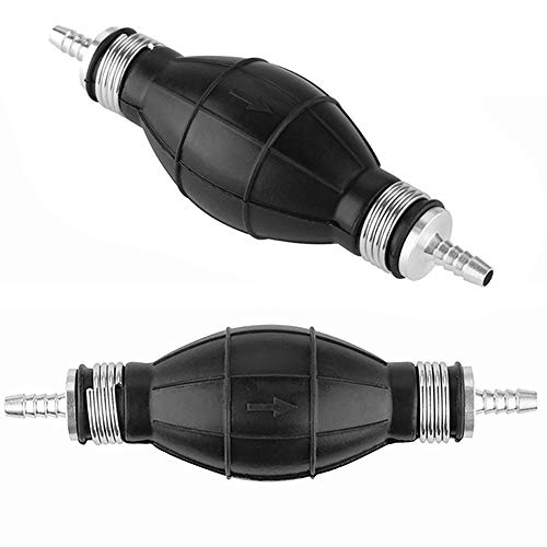 Bomba transferencia manual de 6 mm (2 unidades) pequeño caudal portátil, bomba mano universal para gasolina, agua, aceite, líquidos, bomba combustible para coche, jardín, barco, cortacésped Bomba transferencia manual de 6 mm (2 unidades) pequeño caudal portátil, bomba mano universal para gasolina, agua, aceite, líquidos, bomba combustible para coche, jardín, barco, cortacésped