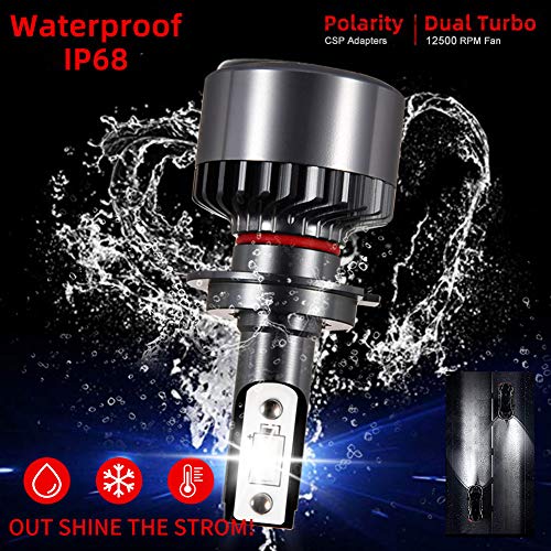 Bombilla H7 LED Coche, LTPAG 2pcs 72W Lampara H7 LED 12V/36V Luces LED Coche H7, 2019 Novísimo 12000LM Faros Reemplazo de Halógena y Kit Xenón H7, Blanco 6000K, Garantía de 2 años Bombilla H7 LED Coche, LTPAG 2pcs 72W Lampara H7 LED 12V/36V Luces LED Coche H7, 2019 Novísimo 12000LM Faros Reemplazo de Halógena y Kit Xenón H7, Blanco 6000K, Garantía de 2 años