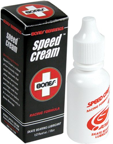 Bones Bearings Speed Cream Speed Cream 1/2 Oz. - Cera para Skateboards, Talla 7.5 x 0.5 x 1.5
