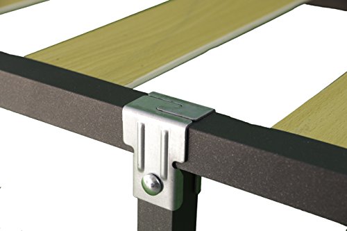 Bonitex Somier de 135x190cm + 4 Patas cuadradas de Tubo Acero 30x30MM, Refuerzo Central, Laminas de CHOPO y Pintura Metalizada anticorrosión. Bonitex Somier de 135x190cm + 4 Patas cuadradas de Tubo Acero 30x30MM, Refuerzo Central, Laminas de CHOPO y Pintura Metalizada anticorrosión.