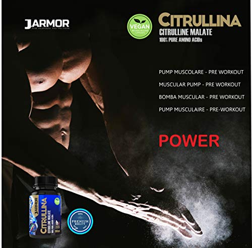 Booster Citrulina Malato Aminoácidos L-Citrulina 180 cápsulas de 1000mg Vegano Natural