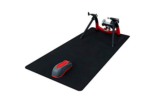 Bootymats Home Fitness - Esterilla Ciclismo protección Suelo para Rodillos y Equipos Fitness en casa. Bicicleta estática, elíptica, Ciclo Indoor, Cintas de Correr. Medida: 180x80 cm