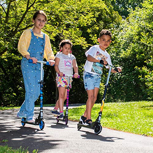 Bopster Patinete Plegable para niños - Llamas de Fuego Bopster Patinete Plegable para niños - Llamas de Fuego